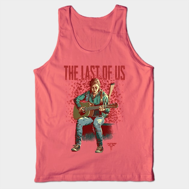 THE LAST OF US Part II Ellie Take On Me, I'll be Gone Tank Top by Lima's